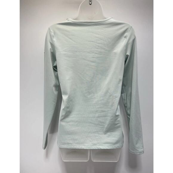 Nike Women's Dri Fit Long Sleeve Mint Size Medium - Picture 4 of 6